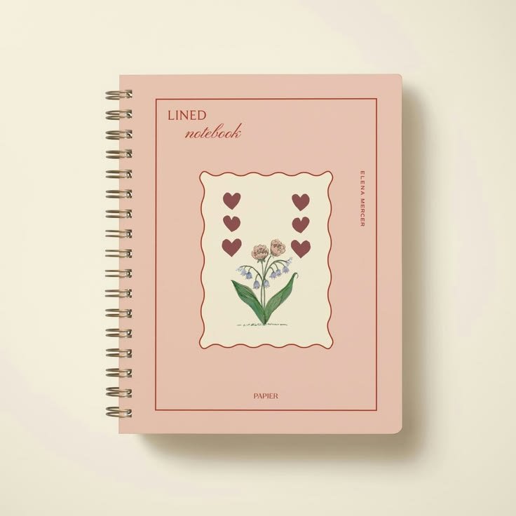 Lined Notebook - Blush Gold