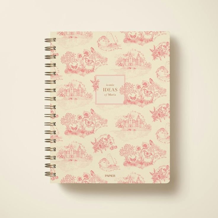 Lined Notebook - Coquette Plans
